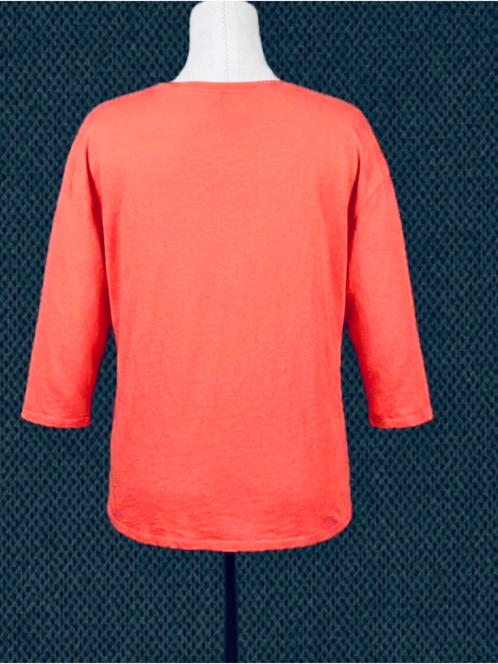 Lucky Brand Coral Floral Scoop-Neck Top - Picture 3 of 6